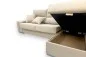 Sofá Chaiselongue Derecha OSCAR tapizado en color beige - Imagen 2