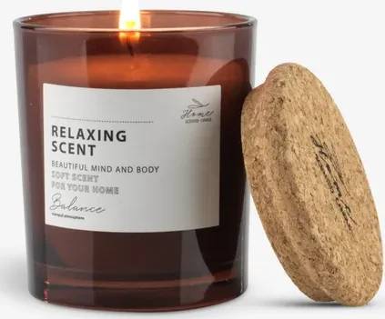 Vela aromática con tapa (+ pack 2 encendedores de regalo)