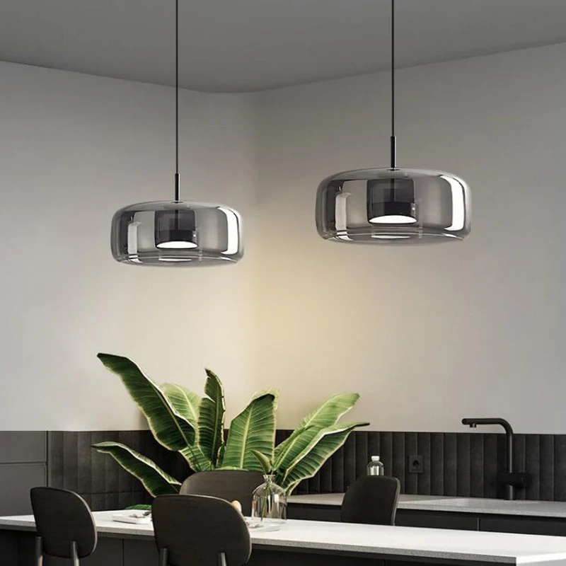 Lámpara Colgante de Vidrio Elegante y Moderna - Imagen 3